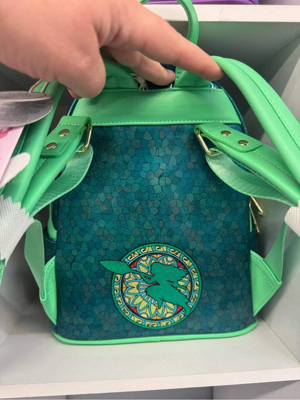 Loungefly Moana Stained-Glass Mini Backpack